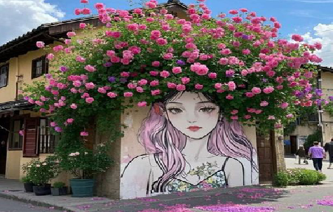 东兰怎么设计网红打卡墙绘