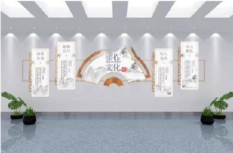 东兰企业文化墙设计的核心要素。