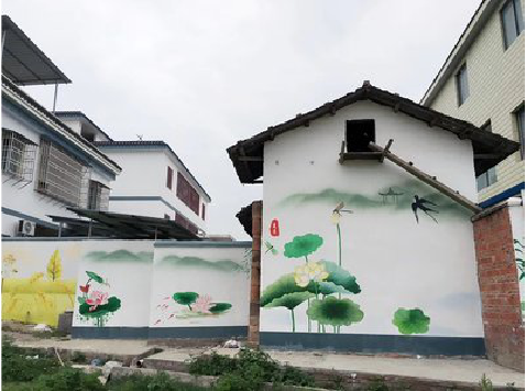 东兰室外墙绘-从选材到保养。