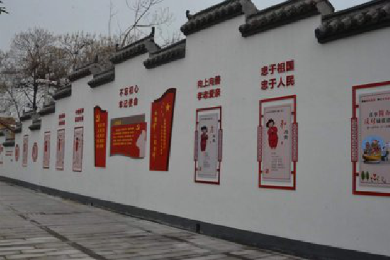 东兰墙体彩绘-乡村文化墙