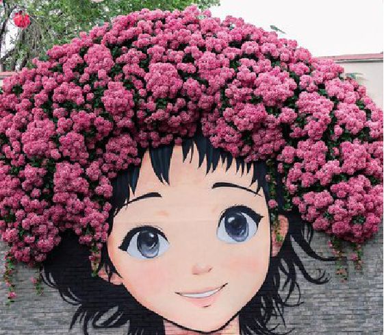 东兰墙体彩绘-网红墙打卡