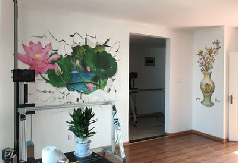 东兰墙体彩绘相比墙纸的优势。