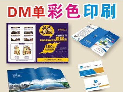 东兰单页印刷，色彩搭配简单。