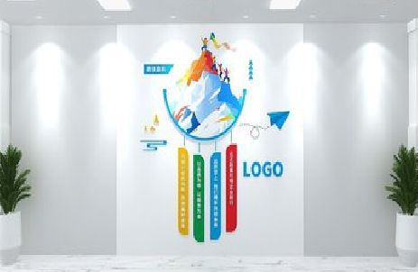 东兰公司企业形象墙的工艺材料有哪些？